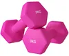 SPORTNOW Haltersgewichten set, 2 stuks, korte halters, 2x3 Productafbeelding-voorbeeld 1