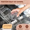 Ensemble de 3 boîtes de conservation en verre eluno avec Voir les images du produit 5