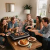 FIMEI Elektrischer Tischgrill 1800W, Antihaftbeschichtung, Produktbild-Vorschau 2