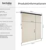 tectake® Senkrechtmarkise Eloise verschiedene Größen inkl. Produktbild-Vorschau 5