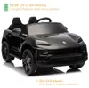 Auto elettrica per bambini Porsche Macan Turbo con Anteprima dell’immagine prodotto 6