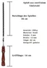 GOROCH Schaschlikspieße Set aus Edelstahl mit Holzgriff in Produktbild-Vorschau 4