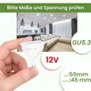 Zestaw 6 sztuk żarówek LED LUMILED, 12V, typ GU5.3, MR16, Podgląd zdjęcia produktu 3