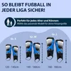 Schienbeinschützer mit Knöchelschutz (schwarz/blau, Größe Produktbild-Vorschau 5