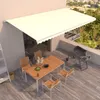 vidaXL Markíza s automatickým zasúvaním 600x350 cm krémová Náhľad obrázku produktu 2