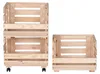 STOLMAK Drevený Regál na Ovocie a Zeleninu 79x37x30 cm 3 Náhľad obrázku produktu 9