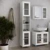 Mobile da bagno Vicco Malte Bianco 30 x 171.5 cm, Model Anteprima dell’immagine prodotto 3