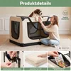 Faltbare Hundebox Transporttasche Transportbox Auto Katze Produktbild-Vorschau 6