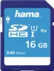 Hama 00181094, 16 GB, SDHC, Klasse 10, UHS-I, 80 MB/s, Produktbild-Vorschau 1