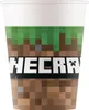 Minecraft - 8 Pappbecher - 200 ml Produktbild-Vorschau 2