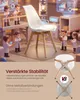 VASAGLE Esszimmerstühle 4er Set Gepolsterte Küchenstühle Produktbild-Vorschau 4