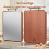2-in-1 Schneidebrett aus Holz & Edelstahl – Doppelseitig, Produktbild-Vorschau 5
