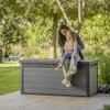 KETER Boîte de rangement Cortina 570 L Gris/Antracite Voir les images du produit 16