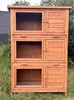 Huka MacHook 3 drewniana klatka dla królików 98x51,5x145 cm Podgląd zdjęcia produktu 5