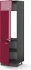 Kühlumbauschrank Vicco R-Line Rot Hochglanz 60 cm, Model Produktbild-Vorschau 4
