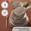 Karaca Aria Beige Reactive Geschirr Set Kombigeschirr Produktbild-Vorschau 4