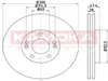 Belüftete Bremsscheibe 300 mm Außendurchmesser, 28 mm Produktbild-Vorschau 1