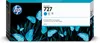 HP Tinte F9J76A 727 Cyan 300 ml Produktbild-Vorschau 2