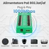 Extralink Gigabit PoE Injector 8 Port Active  8 ports Anteprima dell’immagine prodotto 4