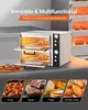 VEVOR forno elettrico per pizza da 457 mm 2500 + 2500 W Anteprima dell’immagine prodotto 6