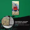 Wandbild Leinwand Bilder mit Uhr 30x60 Straßenbahn in alten Produktbild-Vorschau 5