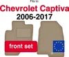 Beige Vordermatten für: Chevrolet Captiva 7-Sitzer Produktbild-Vorschau 16
