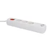 UNITEC Steckdosenleiste 3 fach 2 x USB  mit Schalter weiß  Produktbild-Vorschau 1