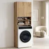 Badschrank Wotan Eiche Rustikal | Kommode für Badezimmer & Produktbild-Vorschau 6