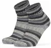 normani 2 Paar Gestrickte Wollsocken Bunt-geringelt Produktbild-Vorschau 2