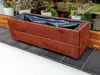 Drevený kvetináč 60 cm – kvetináč na balkón a terasu – Náhľad obrázku produktu 4