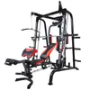 A multi-gym fitness machine with various attachments and padded seats, shown against a white background. Produktbild-Vorschau