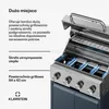 Klarstein Grill gazowy, WaldChef 50 mbar  – 4-palnikowy Podgląd zdjęcia produktu 6
