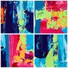 Bilder auf glas - Abstraktion Design Grafik - 60x60cm - Produktbild-Vorschau 8