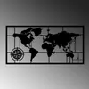 Wallity, World Map 9-L, Dekoratives Wandaccessoire aus Produktbild-Vorschau 4