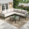 Flieks Gartenlounge-Set 2-tlg. mit Gartentisch, Balkonmöbel Produktbild-Vorschau 1