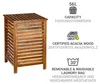 Cassettone per biancheria WENKO Mod. Fondi, in legno Anteprima dell’immagine prodotto 3