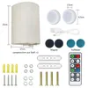 2 Stück LED Wandleuchte Innen RGB Akku,Wandlampe Kabellos Produktbild-Vorschau 11