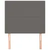 vidaXL Kopfteile 2 Stk. Grau 80x5x78/88 cm Kunstleder -  Produktbild-Vorschau 4