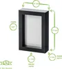 5x weiß 4 "x 6" 3D Box Fotorahmen - stehendes hängendes Produktbild-Vorschau 4