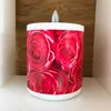 Klebefolie - Möbelfolie - rote Rosen - Dots -  45 cm x 200 Produktbild-Vorschau 2