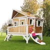 AXI Spielhaus Emma mit weißer Rutsche | Stelzenhaus in Produktbild-Vorschau 3