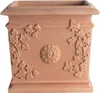 BAMA Květináč VITE QUADRATO, terracotta Náhled obrázku produktu 1
