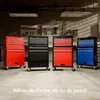 Wózek warsztatowy AREBOS 9 przedziałów niebiesko-czarny | Podgląd zdjęcia produktu 9