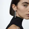 Swarovski Damen Ohrringe Ohrhänger Schwebende Kristalle Produktbild-Vorschau 2