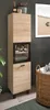 Badezimmer Midischrank "Lowell" Sonoma Eiche Badschrank Produktbild-Vorschau 2