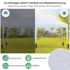 Gazebo COSTWAY 3x6m, gazebo pop up pieghevole impermeabile Anteprima dell’immagine prodotto 4