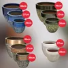 KOTARBAU® Blumenkübel Höhe 31 cm ⌀ 37 cm Blumentopf Grün Produktbild-Vorschau 9