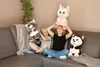 NICI Glubschis Plüsch Hund Husky Barkley 45cm Produktbild-Vorschau 6