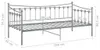 vidaXL Rám rozkladacej pohovky sivý kovový 90x200 cm Náhľad obrázku produktu 7