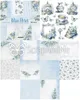 SCRAPANDME Set 15feuilles 20x20cm double face papier Voir les images du produit 2